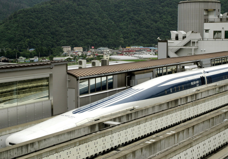 Japanese bullet train 