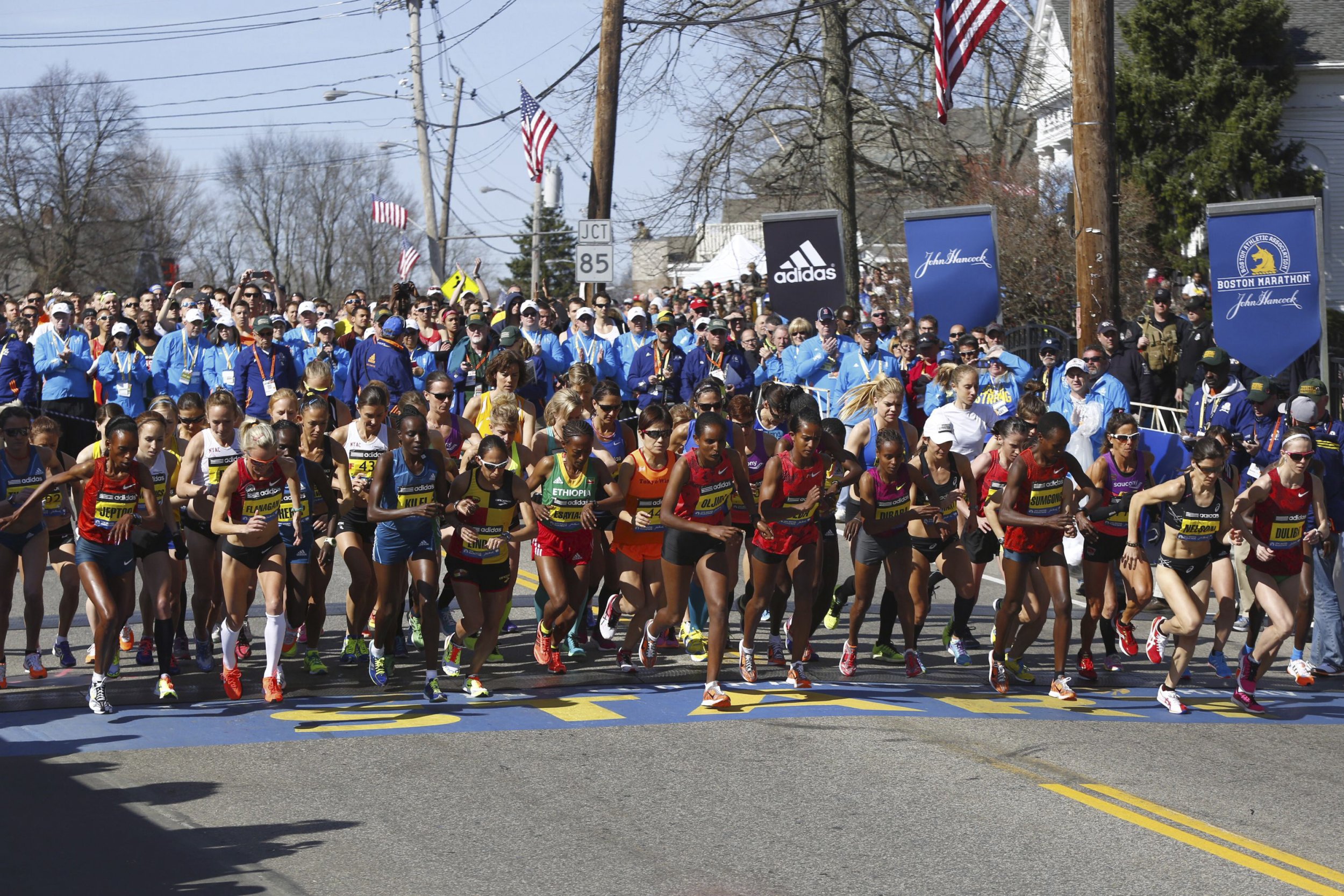 Boston Marathon Race Results 2015 How To Check Finishing Times For