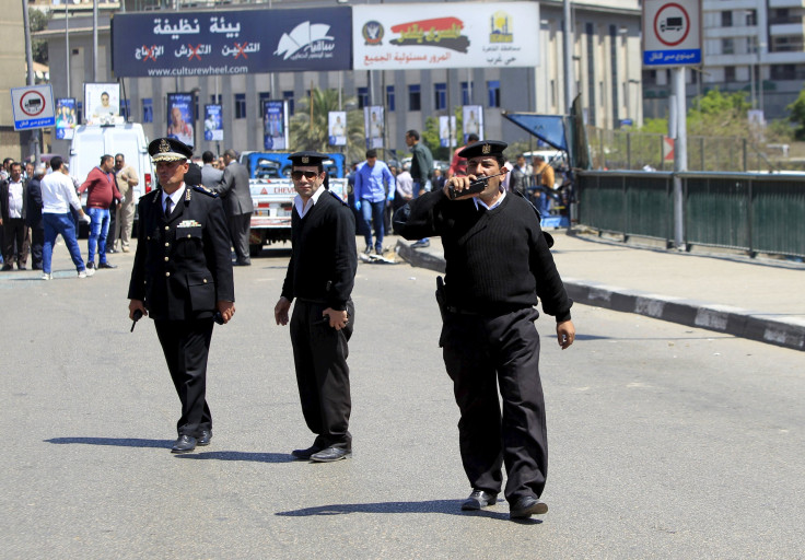Egyptian policemen
