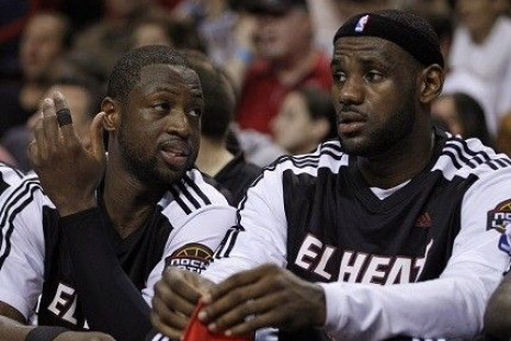 Dwayne Wade an LeBron James search for answers