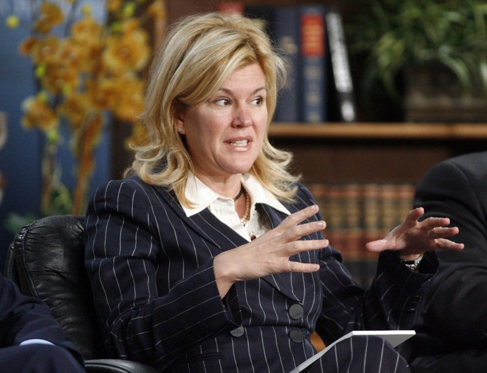 Whitney, founder of Meredith Whitney Advisory Group LLC, speaks at the 2009 Milken Institute Global Conference in Beverly Hills, California