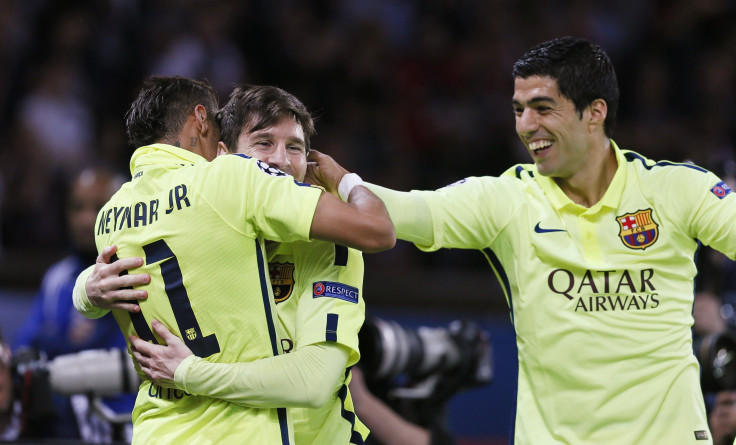 Lionel Messi, Luis Suárez, Neymar