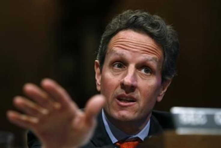 Treasury Secretary Tim Geithner testifies before the Senate Budget Committee on the President&#039;s Fiscal Year 2011 Budget on Capitol Hill in Washington