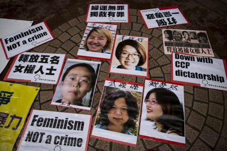 China women's rights activists