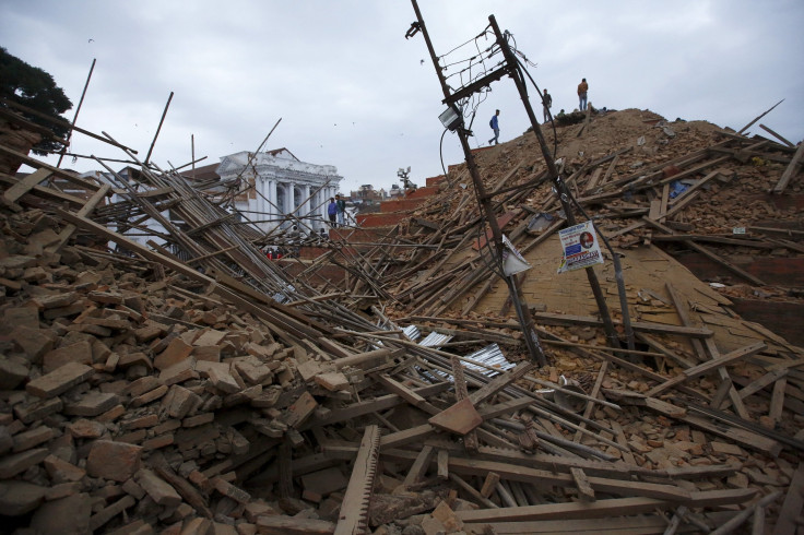 Durbar Square Temple post-earthquake