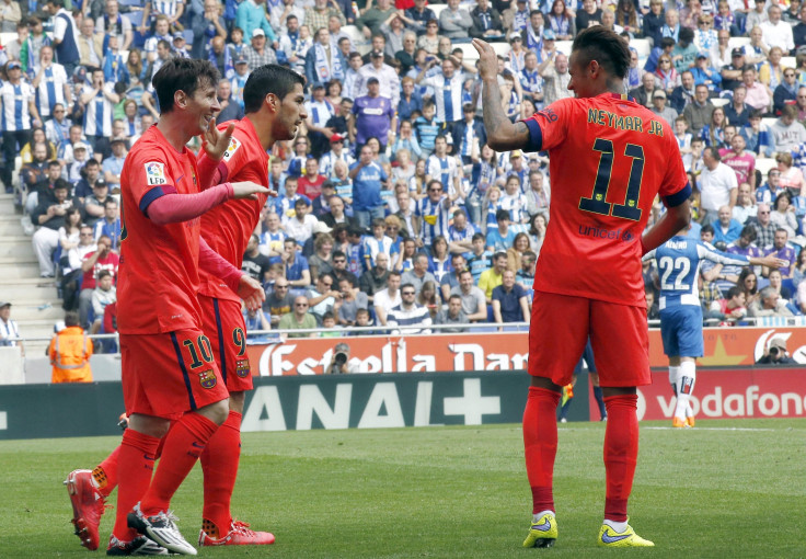 Lionel Messi, Neymar, Luis Suárez 