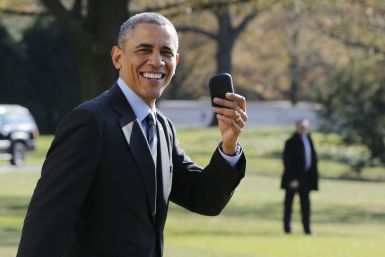 President Obama blackberry