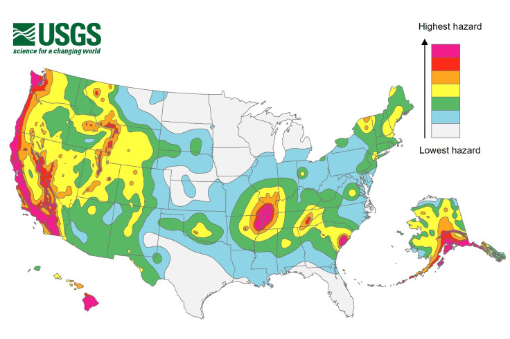 USGS 2014 Hazard Map
