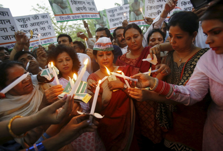 farmer suicide protest