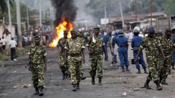 Burundi protest