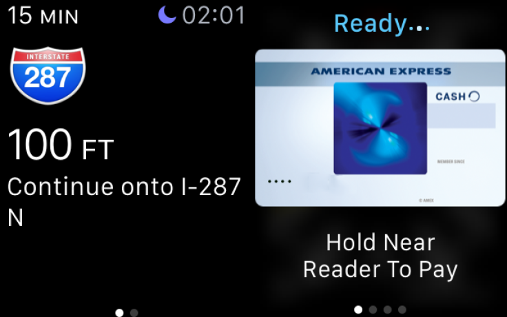 Apple Watch Directions Apple Pay