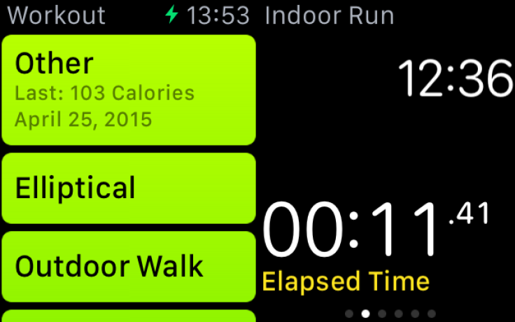 Apple Watch Workout