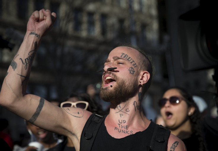 Freddie Gray death protesters