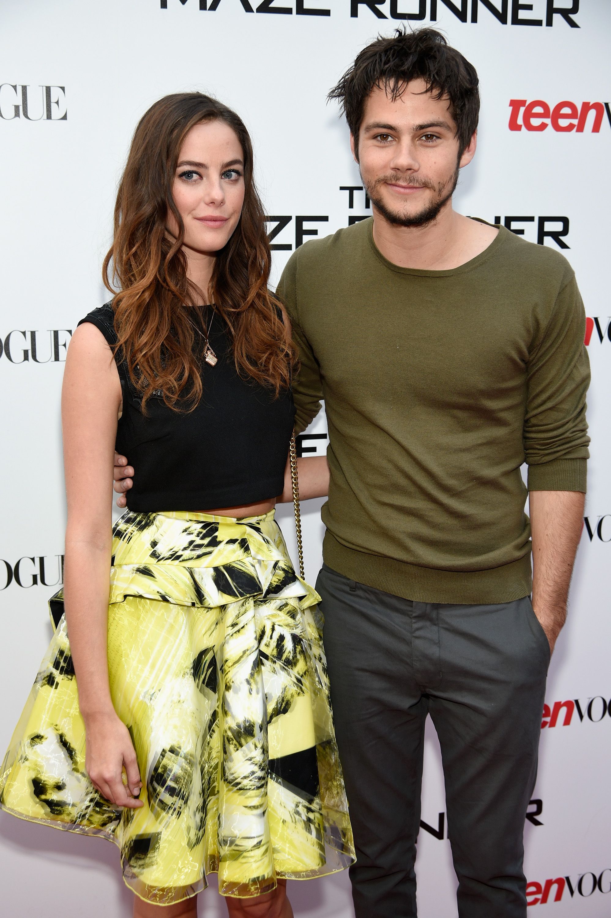 Actors Dylan O'Brien and Thomas Brodie-Sangster attend the Maze News  Photo - Getty Images