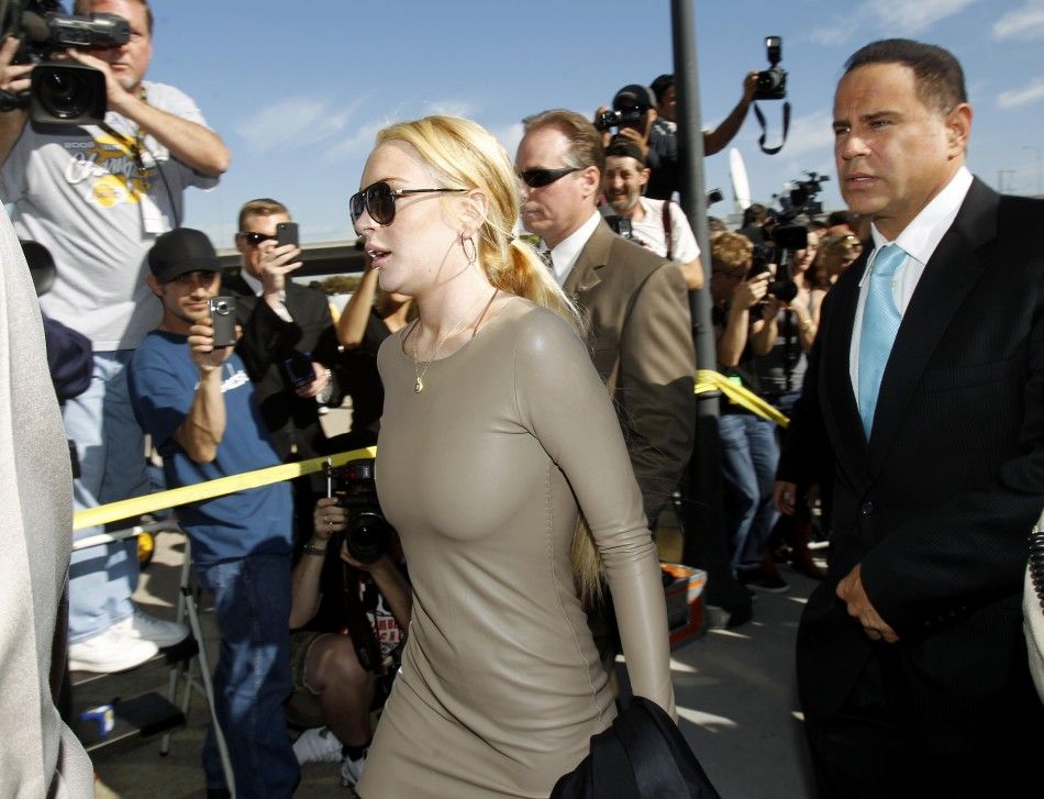 Linsay Lohan back in court