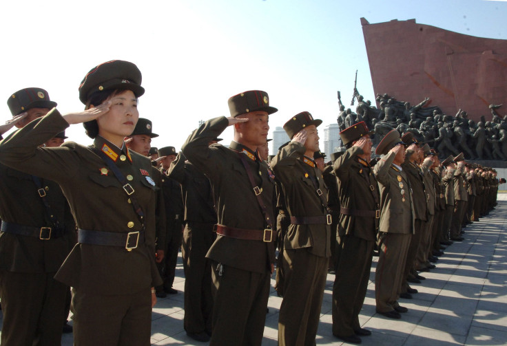 North Korean soldiers