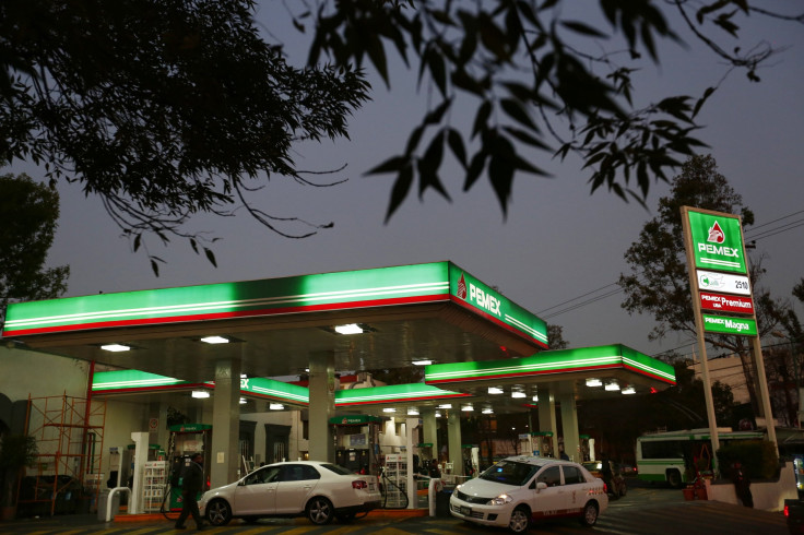 Gas Station in Mexico City