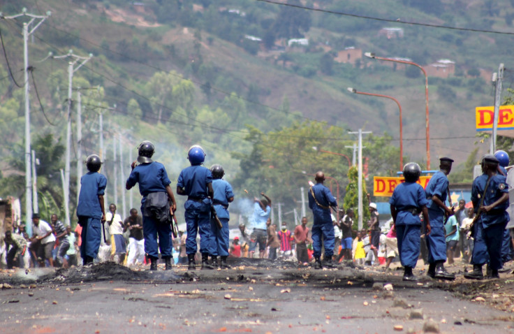 Burundi protest