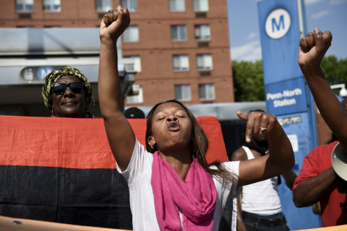 Baltimore protesters