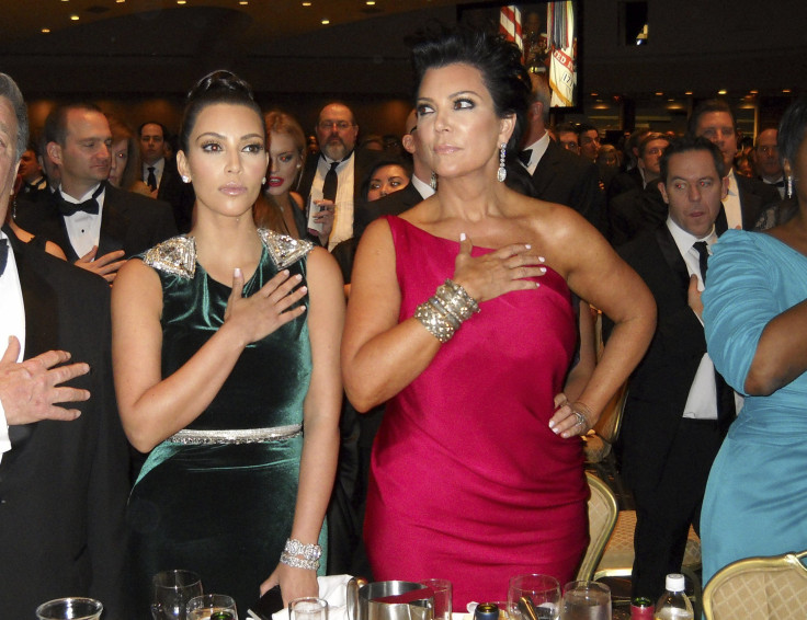 Kris Jenner and daughter Kim Kardashian