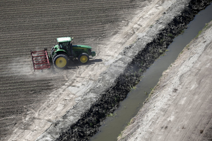 California Drought Tractor