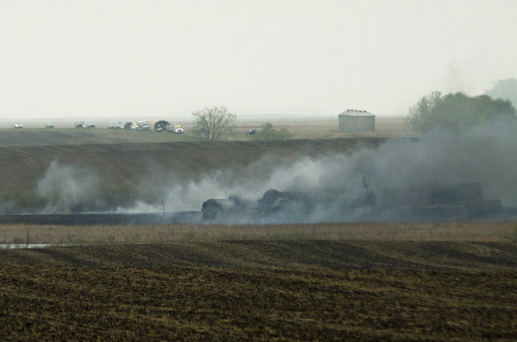 North Dakota Oil Tanker Derailment