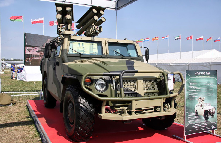 Kornet armored fighting vehicle
