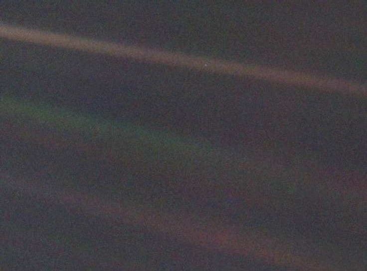 pale blue dot