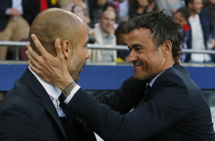 Pep Guardiola, Luis Enrique