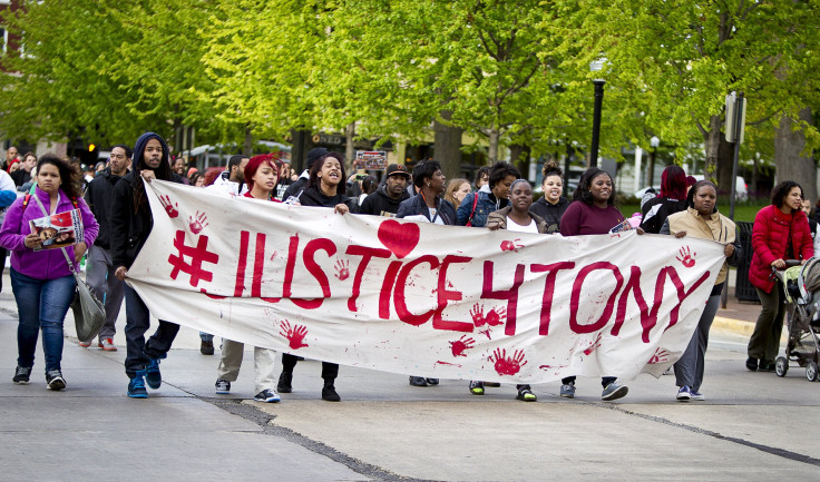 Tony Robinson protest in Madison