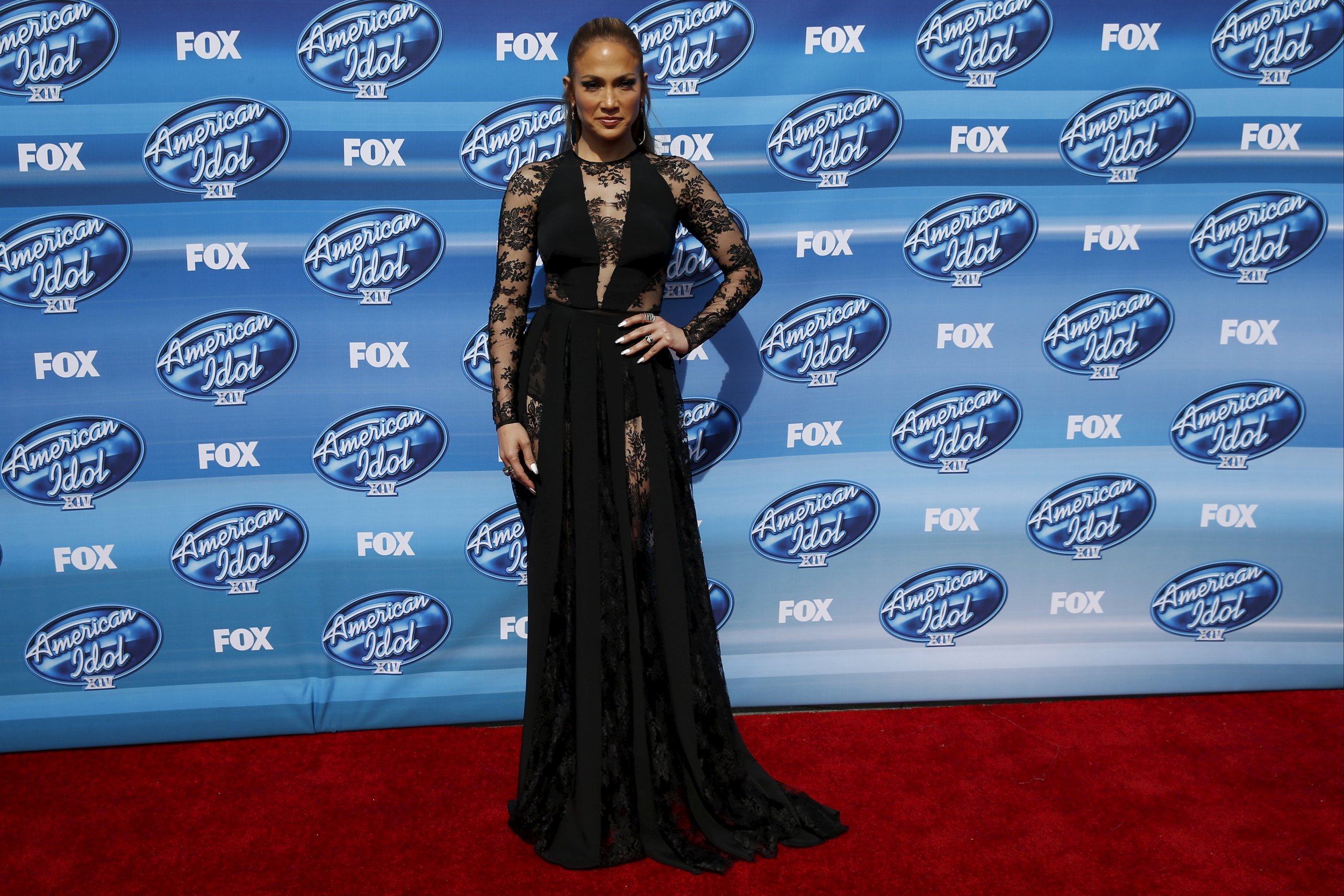 Jennifer Lopez Stuns In Zuhair Murad Jumpsuit Announces Vegas Residency On ‘american Idol