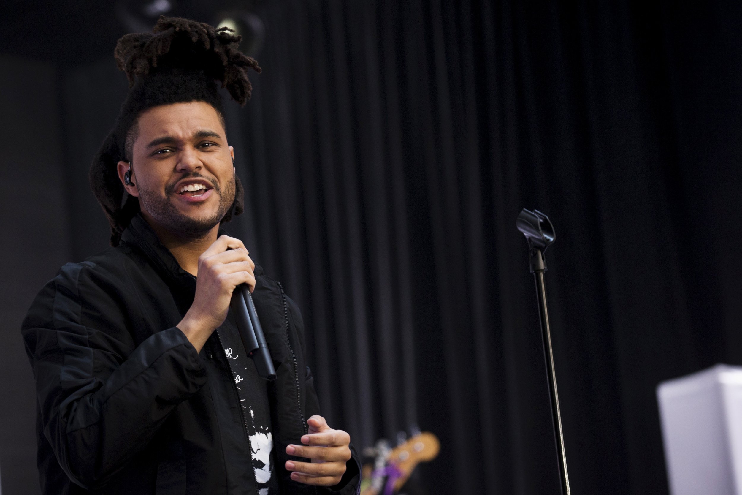 The weeknd earned fifty