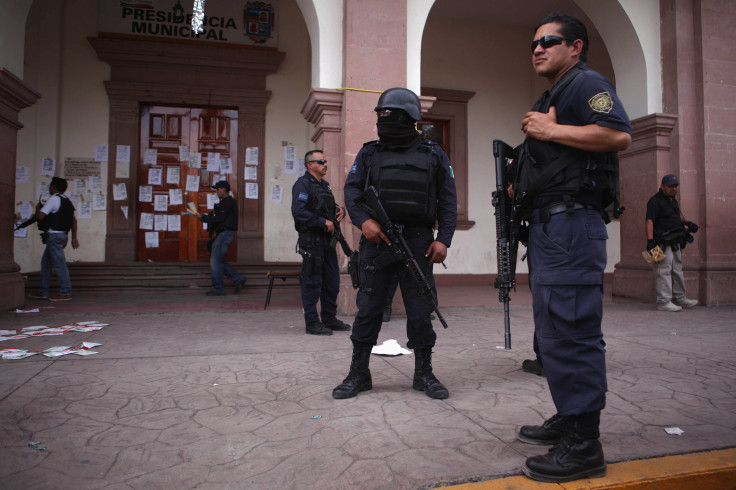 mexico police in state of Michoacan