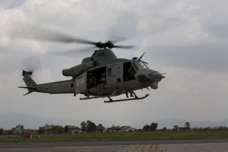 US Marine helicopter