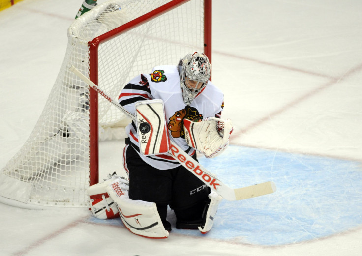 Corey Crawford Blackhawks 2015