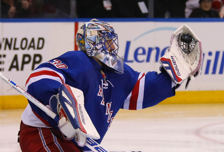 Rangers goalie Henrik Lundqvist