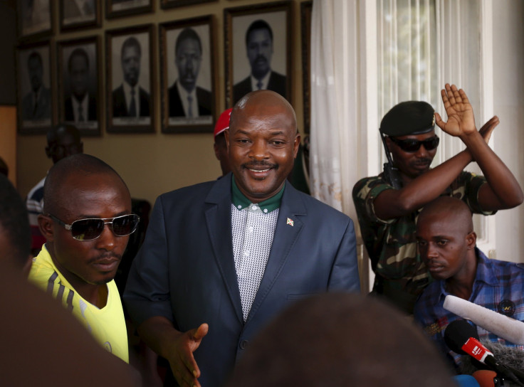 Burundi's President Pierre Nkurunziza