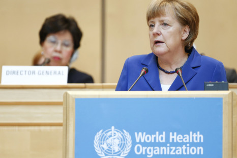 Angela Merkel World Health Organization WHO Ebola Virus Outbreak