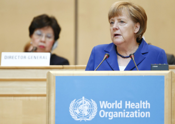 Angela Merkel World Health Organization WHO Ebola Virus Outbreak