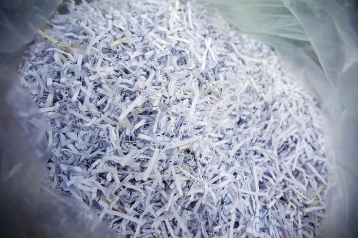 Shredded paper