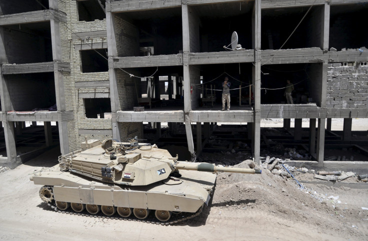 Iraqi army tank