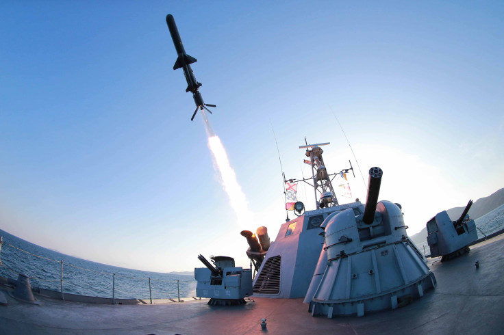 North Korea missile test fire