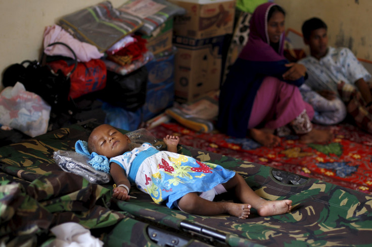 Rohingya child