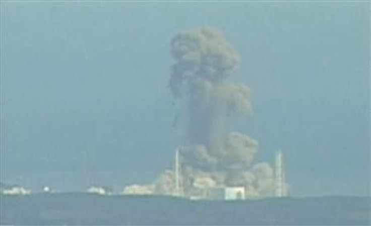 Smoke rises from Fukushima Daiichi nuclear power complex