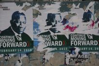 Goodluck Jonathan campaign posters
