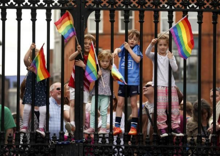 ireland kids rainbow flag