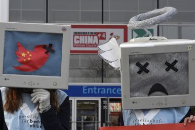 China internet freedom protesters