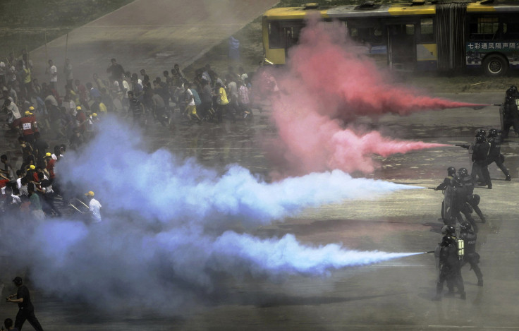 Anti-Terrorist Drill in Beijing, May 29, 2014