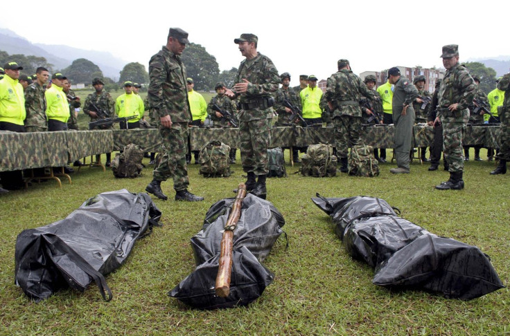 Colombian government forces
