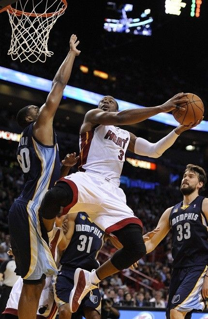 Dwyane Wade has stepped up for Miami